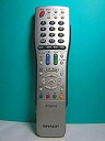 【中古】【非常に良い】シャープ テレビリモコン GA550WJSA d2ldlup