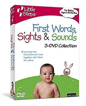 【状態　非常に良い】【中古】Little Steps: First Words & Sounds [DVD]【ジャンル】知育・教育【Brand】Topics Entertainment【Contributors】【商品説明】Little Steps: First Words & Sounds [DVD]当店では初期不良に限り、商品到着から7日間は返品を 受付けております。 お客様都合での返品はお受けしておりませんのでご了承ください。 他モールとの併売品の為、売り切れの場合はご連絡させて頂きます。 ご注文からお届けまで 1、ご注文⇒24時間受け付けております。 2、注文確認⇒当店から注文確認メールを送信します。 3、在庫確認⇒中古品は受注後に、再メンテナンス、梱包しますので、お届けまで3日〜10日程度とお考え下さい。 4、入金確認⇒前払い決済をご選択の場合、ご入金確認後、配送手配を致します。 5、出荷⇒配送準備が整い次第、出荷致します。配送業者、追跡番号等の詳細をメール送信致します。※離島、北海道、九州、沖縄は遅れる場合がございます。予めご了承下さい。 6、到着⇒出荷後、1〜3日後に商品が到着します。ご来店、誠にありがとうございます。 当店では良品中古を多数揃えております。お電話でのお問合せは少人数で運営の為、受け付けておりませんので、お手数をおかけしますが、お問い合わせ・メールにてお願い致します。