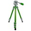 【中古】【非常に良い】Fotopro 三脚 S3 グリーン 4段 中型 3WAY雲台 アルミ製 d2ldlup