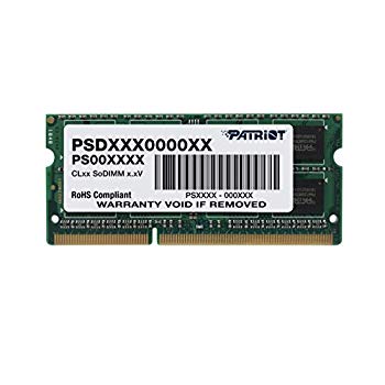 šPATRIOT Ρѥ Ű1.35V DDR3L-1600 4GB 204pin SO-DIMM PSD34G1600L2S i8my1cf