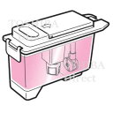 【中古】東芝 冷蔵庫 給水タンク 一式 44073666 2zzhgl6