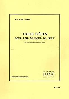 【中古】ボザ : 夜の音楽のための3つの小品 (木管四重奏) ルデュック出版【ジャンル】譜面台【Brand】ウィットナー【Contributors】【商品説明】ボザ : 夜の音楽のための3つの小品 (木管四重奏) ルデュック出版原題 : BOZZA : Trois Pieces Pour Une Musique De Nuit編成・種類 : 木管四重奏出版社 : ALPHONSE LEDUC (アルフォンス・ルデュック出版)出版番号 : AL21306ISBN : 9790046213069当店では初期不良に限り、商品到着から7日間は返品を 受付けております。 お客様都合での返品はお受けしておりませんのでご了承ください。 他モールとの併売品の為、売り切れの場合はご連絡させて頂きます。 ご注文からお届けまで 1、ご注文⇒24時間受け付けております。 2、注文確認⇒当店から注文確認メールを送信します。 3、在庫確認⇒中古品は受注後に、再メンテナンス、梱包しますので、お届けまで3日〜10日程度とお考え下さい。 4、入金確認⇒前払い決済をご選択の場合、ご入金確認後、配送手配を致します。 5、出荷⇒配送準備が整い次第、出荷致します。配送業者、追跡番号等の詳細をメール送信致します。※離島、北海道、九州、沖縄は遅れる場合がございます。予めご了承下さい。 6、到着⇒出荷後、1〜3日後に商品が到着します。ご来店ありがとうございます。