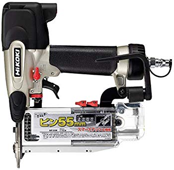 【状態　非常に良い】(中古品)HiKOKI(旧日立工機) ピン釘打機 NP55M【メーカー名】HiKOKI (ハイコーキ)【メーカー型番】NP55M【ブランド名】HiKOKI (ハイコーキ)【商品説明】HiKOKI(旧日立工機) ピン釘打機 NP55M使用空気圧力(Mpa):0.44~0.69空気消費量(L/本)[0.69MPa時]:0.7使用釘装填数:100本(一連)使用釘長さ(mm):15~55使用ホース内径mm:6以上(細径エアホース5mm使用可)当店では初期不良に限り、商品到着から7日間は返品を 受付けております。品切れの場合は2週間程度でお届け致します。ご注文からお届けまで1、ご注文⇒24時間受け付けております。2、注文確認⇒当店から注文確認メールを送信します。3、在庫確認⇒中古品は受注後に、再メンテナンス、梱包しますので　お届けまで3日〜10日程度とお考え下さい。4、入金確認⇒前払い決済をご選択の場合、ご入金確認後、配送手配を致します。5、出荷⇒配送準備が整い次第、出荷致します。配送業者、追跡番号等の詳細をメール送信致します。6、到着⇒出荷後、1〜3日後に商品が到着します。当店はリサイクル専門店につき一般のお客様から買取しました中古扱い品です。ご来店ありがとうございます。