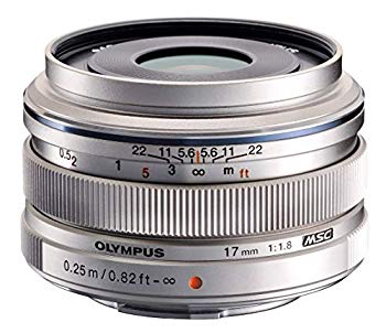 【中古】OLYMPUS 単焦点レンズ M.ZUIKO DIGITAL 17mm F1.8 シルバー