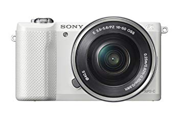 【中古】SONY α5000 パワーズームレンズキット(ホワイト／デジタル一眼) 9jupf8b