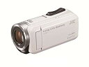 【中古】JVC KENWOOD JVC ビデオカメラ EVERIO 内蔵メモリー32GB ホワイト GZ-F100-W qqffhab