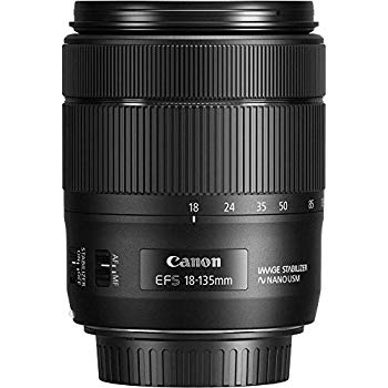 【中古】Canon 標準ズームレンズ EF-S18-135 F3.5-5.6 IS USM APS-C対応 ggw725x