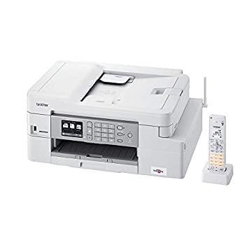 【中古】【非常に良い】ブラザー プリンター 大容量インク型 A4インクジェット複合機 MFC-J1605DN(ファーストタンク/FAX/子機1台付き/有線・無線LAN/両面印刷/ADF)
