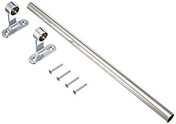 【中古】SANEI 丸タオル掛け ステンレス製 ビス付き 365mm W52-365 g6bh9ry