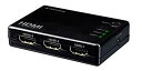 【中古】グリーンハウス 手動切り替えタイプ HDMI切換器 Deep Color/3D映像 フルHD映像対応 3台用 リモコン付 Input3+Output1ポ...