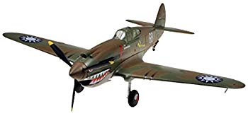 【中古】童友社 1/72 彩シリーズ No.7 アメリカ軍 P-40B ウォーホーク 塗装済みプラモデル z2zed1b