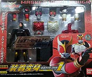 【中古】超合金　装着変身仮面ライダークウガ　マイティフォーム＆グローイングフォーム