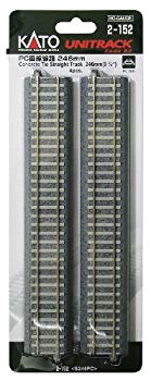 【中古】【非常に良い】KATO HOゲージ PC直線線路 246mm 4本入 2-152 鉄道模型用品 rdzdsi3