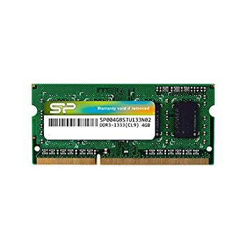 (中古品)シリコンパワー ノートPC用メモリ 204Pin SO-DIMM DDR3-1333 PC3-10600 4GB 永久保証 SP004GBSTU133N02【メーカー名】シリコンパワー【メーカー型番】SP004GBSTU133N0...