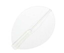 【中古】COSMO DARTS フライト Fit Flight AIR ティアドロップ クリア 3枚入り 9jupf8b
