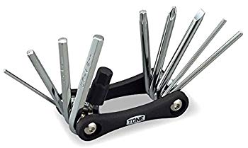 【中古】【非常に良い】トネ(TONE) マルチツール CMT10 先端10種類 ブラック 7.0*3.4*1.59cm 9jupf8b