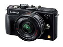 【中古】【非常に良い】パナソニック ミラーレス一眼カメラ ルミックス GX1 レンズキット 電動ズームレンズ付属 エスプリブラック DMC-GX1X-K tf8...