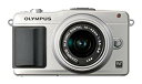 【中古】【非常に良い】OLYMPUS ミラーレス一眼 PEN mini E-PM2 レンズキット シルバー E-PM2 LKIT SLV i8my1cf