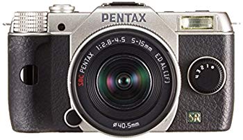 【中古】PENTAX ミラーレス一眼 Q7 ズームレンズキット [標準ズーム 02 STANDARD ZOOM] シルバー Q7 SI..