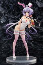 【中古】【非常に良い】戦姫絶唱シンフォギアG 雪音クリス バニーstyle -White edition- 1/7 完成品フィギュア(ワンダーフェスティバル20...