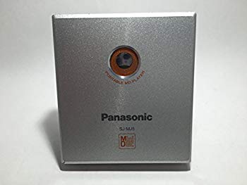 【中古】【非常に良い】Panasonic　パナソニック　SJ-MJ5 シルバー　ポータブルMDプレーヤー