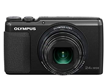 【中古】【非常に良い】OLYMPUS デジタルカメラ STYLUS SH-60 3軸フォト手ぶれ補正&ハイブリッド5軸ムービー手ぶれ補正 光学24倍&超解像48倍ズーム ブラック SH-60 BLK