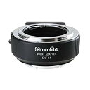 【中古】【非常に良い】Commlite レンズマウントアダプター CM-ENF-E1 PRO (ニコンFマウントレンズ → ソニーEマウント変換) 電子接点付き...