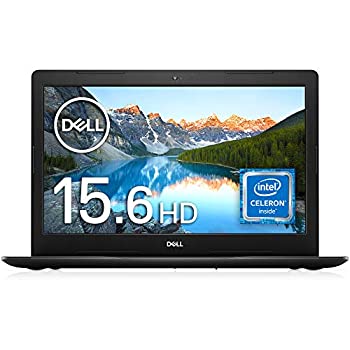 【中古】Dell ノートパソコン Inspiron 15 3583 ブラック Win10/15.6HD/Celeron 4205U/4GB/1TB HDD/Web..