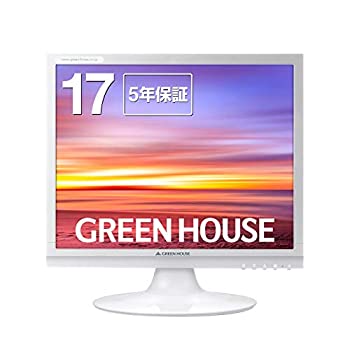 【中古】【非常に良い】グリーンハウス 17型スクエアカラーLED液晶ディスプレイ ブルーライトカット機能搭載 ホワイト GH-LCS17C-WH 【中古】【非常に良い】グリーンハウス 17型スクエアカラーLED液晶ディスプレイ ブルーライトカット機能搭載 ホワイト GH-LCS17C-WH