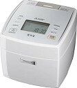 【中古】三菱電機 IHジャー炊飯器 備長炭炭炊釜 5.5合炊き ピュアホワイト NJ-VV108-W n5ksbvb