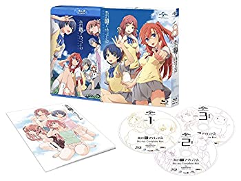 【中古】あの夏で待ってる Blu-ray BOX【メーカー名】NBCユニバーサル・エンターテイメントジャパン【メーカー型番】【ブランド名】Nbcユニバーサル エンターテイメント商品画像はイメージです。中古という特性上、使用に影響ない程度の使用感・経年劣化（傷、汚れなど）がある場合がございます。また、中古品の特性上、ギフトには適しておりません。商品名に『初回』、『限定』、『〇〇付き』等の記載がございましても、特典・付属品・保証等は原則付属しておりません。当店では初期不良に限り、商品到着から7日間はを受付けております。(注文後の購入者様都合によるキャンセル・はお受けしていません。)他モールでも併売している商品の為、完売の際は在庫確保できない場合がございます。ご注文からお届けまで1、ご注文⇒ご注文は24時間受け付けております。2、注文確認⇒ご注文後、当店から注文確認メールを送信します。3、在庫確認⇒新品在庫：3-5日程度でお届け。　　※中古品は受注後に、再メンテナンス、梱包しますので　お届けまで3日-10日営業日程度とお考え下さい。　米海外から発送の場合は3週間程度かかる場合がございます。　※離島、北海道、九州、沖縄は遅れる場合がございます。予めご了承下さい。※配送業者、発送方法は選択できません。お電話でのお問合せは少人数で運営の為受け付けておりませんので、メールにてお問合せお願い致します。お客様都合によるご注文後のキャンセル・はお受けしておりませんのでご了承下さい。ご来店ありがとうございます。昭和・平成のCD、DVD、家電、音響機器など希少な商品も多数そろえています。レコード、楽器の取り扱いはございません。掲載していない商品もお探しいたします。映像商品にはタイトル最後に[DVD]、[Blu-ray]と表記しています。表記ないものはCDとなります。お気軽にメールにてお問い合わせください。