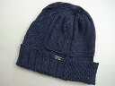 C-PLUS HEAD WEARSyCUFF KNIT CAP/INDIGO PATCH WORKzDENIM