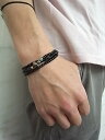 SunKu 39（サンク）”ANTIQUE BEADS BLACK”NECKLACE & BRACELET