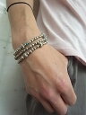 SunKu 39（サンク）”MIX SILVER BEADS”NECKLACE & BRACELET