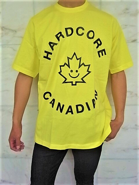 DSQUARED2（ディースクエアード）【HARDCORE CANADIAN】”SLOUCH FIT”ショートスリーブTee☆YELLOW★
