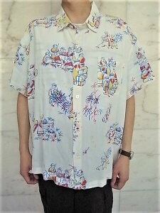 PORTER CLASSICʥݡ饷åˡALOHAHAWAIIAN HISTORY ALOHA SHIRTWHITE