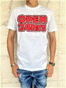 DSQUARED2（ディースクエアード）【THE OPEN 24HRS T-SHIRT】”COOL FIT””DSQUARED2 ICON 2003 ARCHIVE”ショートスリーブティーシャツ☆WHITE☆