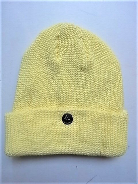 CPH(C-PLUS HEAD WEARS)【820CO KNIT CAP/UNI COLOR】☆YELLOW★