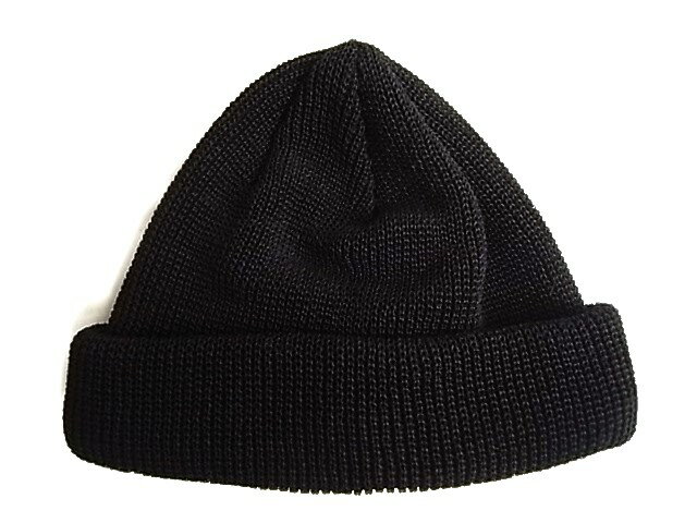 CPH(C-PLUS HEAD WEARS)【CUFF KNIT/STRAW YARN】★BLACK★ 1