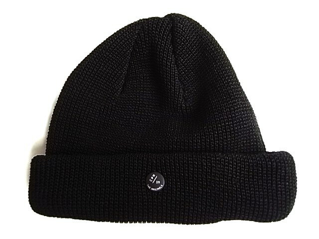 CPH(C-PLUS HEAD WEARS)【CUFF KNIT/STRAW YARN】★BLACK★ 2