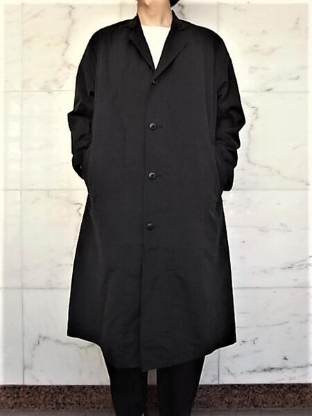 PORTER CLASSIC（ポータークラシック）【WEATHER COAT】ウェザーコート★BLACK★