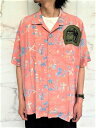 PORTER CLASSIC（ポータークラシック）【ALOHA】 COLORFUL HAWAII ALOHA SHIRT☆SUNSET ORANGE☆