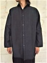 PORTER CLASSIC（ポータークラシック）【MOLESKIN SHIRT JACKET】モールスキンシャツジャケット★BLACK★