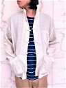 PORTER CLASSIC（ポータークラシック）【GAUZE CHINESE JACKET】ガーゼチャイニーズジャケット☆OFF WHITE☆