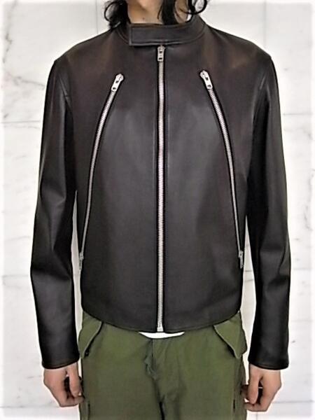 Maison Margiela（メゾン マルジェラ）【Zip up leather jacket】