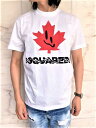 DSQUARED2（ディースクエアード）【SMILING LEAF COOL T-SHIRT】”COOL FIT””SMILING LEAF