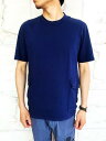 C.P.COMPANY(シー ピー カンパニー）【20/1 JERSEY SIDE POCKETS T-SHIRT】サイドポケットティーシャツ★MEDIEVAL BLUE☆