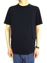 C.P.COMPANY(シー ピー カンパニー）【20/1 JERSEY SIDE POCKETS T-SHIRT】サイドポケットティーシャツ★BLACK★