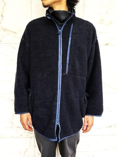 PORTER CLASSIC（ポータークラシック）LIMITED ITEM”リミテッドアイテム”フリースシャツジャケット★NAVY☆