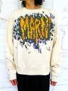 MARNIi}jjyBIO COTTON SWEATSHIRTzN[lbN